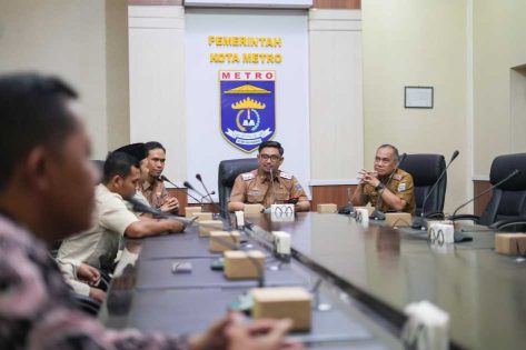 Audiensi Pemkot Metro Bersama PDPM Kota Metro Bahas Peningkatan Mutu Akademik dan Pengolahan Sampah