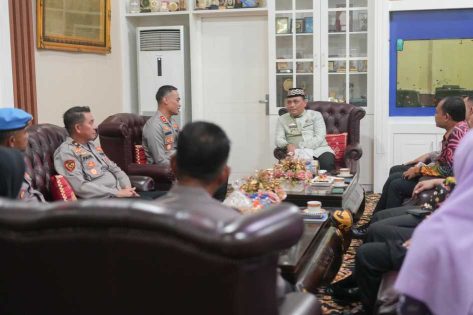 Wali Kota Metro dan Kapolres Metro Gelar Audiensi Perdana, Jalin Sinergitas untuk Kemajuan Kota