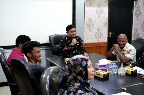 Terima audiensi PKL Lapangan Samber, Wakil Wali Kota Metro paparkan beberapa hal berikut…