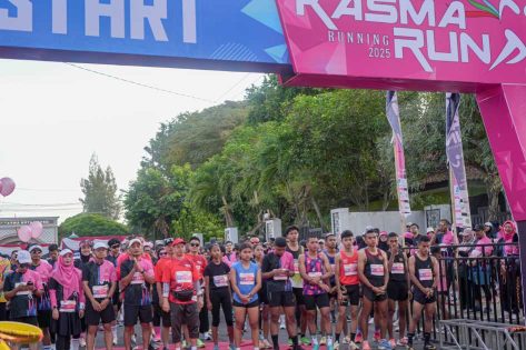 Lebih dari 800 Peserta Ikuti Lari Sehat Bertema Cinta