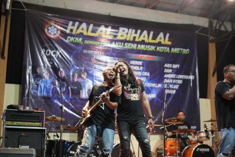 Diapresiasi Kadisporapar, DKM Metro gelar pertunjukan seni musik modern dan tradisional