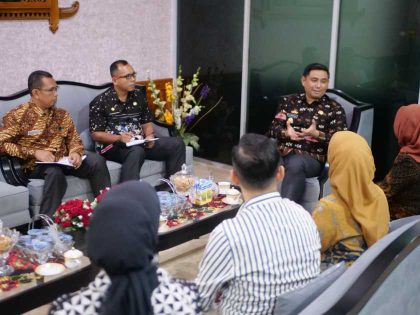 Wakil Wali Kota Metro dorong percepatan digitalisasi daerah, buka komunikasi dengan PT. Telkom