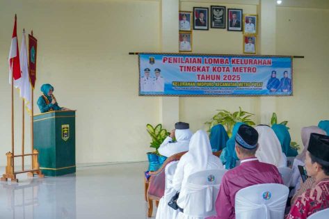 GELAR LOMBA KELURAHAN TINGKAT KOTA 2025: PEMKOT METRO KOMITMEN PERTAHANKAN GELAR NASIONAL DAN PERKUAT KETAHANAN PANGAN