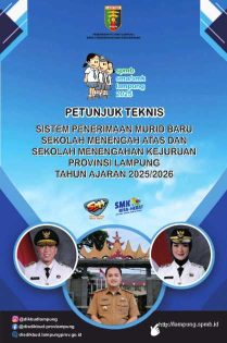 Berikut Juknis SPMB SMA / SMK Lampung T.A 2025-2026, unduh di sini…