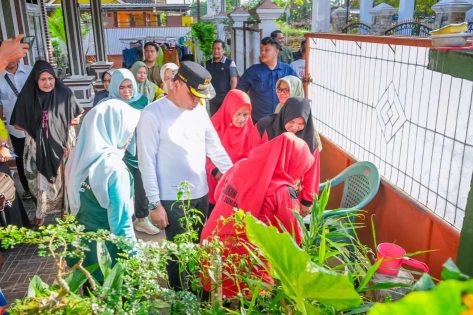 Dukung Pemberantasan DBD, Wali Kota Metro Pimpin Langsung Gerakan PSN 3M-Plus