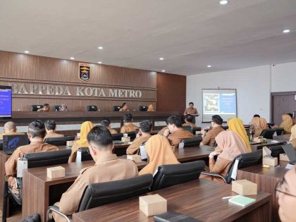 Wakil Wali Kota Metro Buka Pembinaan Statistik Sektoral dan Pencanangan Kelurahan Cantik 2025