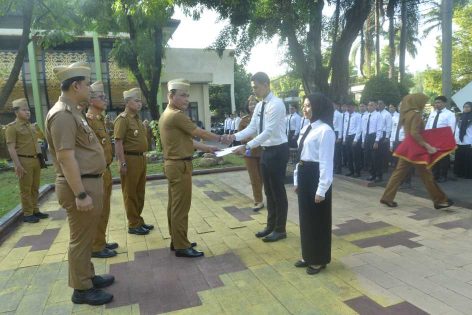 Wali Kota Metro, H. Bambang peringatkan CPNS yang baru terima SK berperilaku sesuai koridor