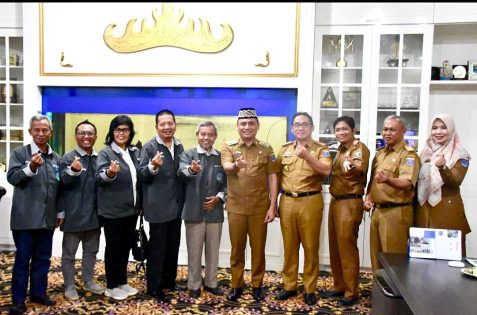 Audiensi dengan Forum Kota Sehat, Wali Kota Metro akan optimalkan sarana olahraga