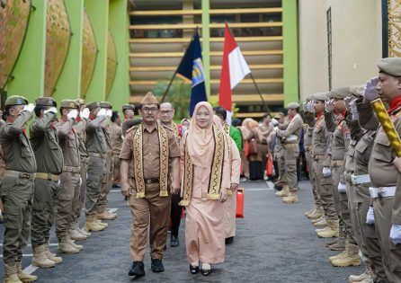 Walikota Metro Lepas 65 PNS dengan Penghargaan dan Harapan untuk Tetap Berkontribusi
