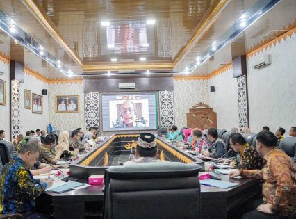 Perkuat Tata Kelola Pemerintahan, Pemkot Metro Gelar Rapat Koordinasi Bersama KPK RI