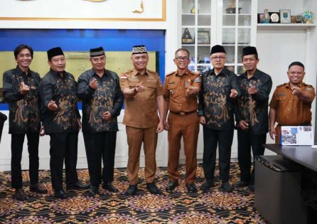 Wali Kota Metro, H. Bambang terima audiensi dari LDII, dukung acara Festival Anak Soleh