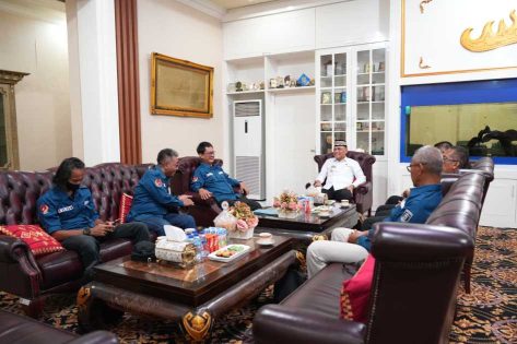 Wali Kota Metro Terima Audiensi KONI, Bahas Strategi Pembinaan Atlet Jelang Porprov 2026