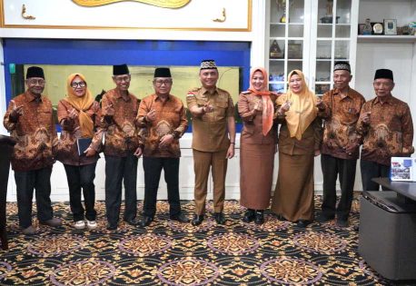 PWRI Metro audiensi dengan Wali Kota Metro Bambang, ini pesannya…