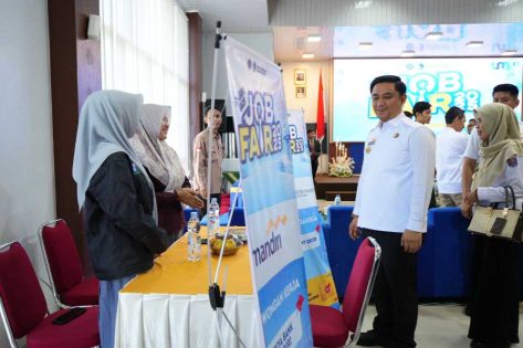 M. Rafieq apresiasi Job Fair dari UM Metro, untuk menekan angka pengangguran di Bumi Sai Wawai