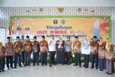 Wakil Wali Kota Metro, M. Rafieq apresiasi PWRI terus berkiprah di Bumi Sai Wawai