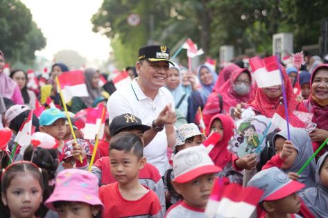 Wujud kepedulian terhadap generasi, Wali Kota Metro buka gelaran Hari Anak Nasional ke 41