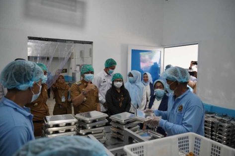 Wali Kota Metro, H. Bambang resmikan dapur MBG di Metro Timur
