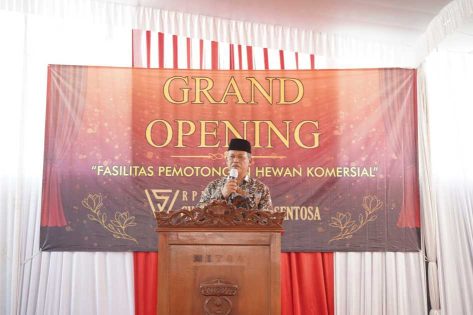 DKP3 Metro resmikan rumah pemotongan hewan berstandar ekspor