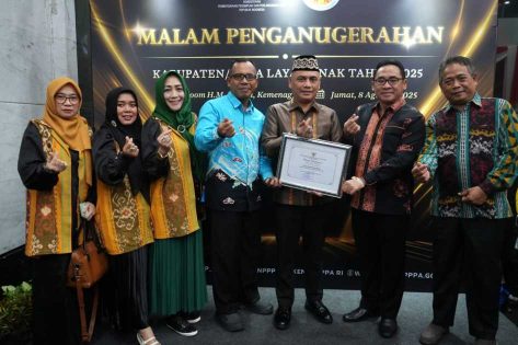 Pemkot Metro kembali raih Penghargaan KLA Nindya, H. Bambang: Upaya menjamin hak hak anak