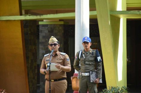 Pimpin apel, ini arahan Wakil Wali Kota Metro, Dr. M Rafieq…