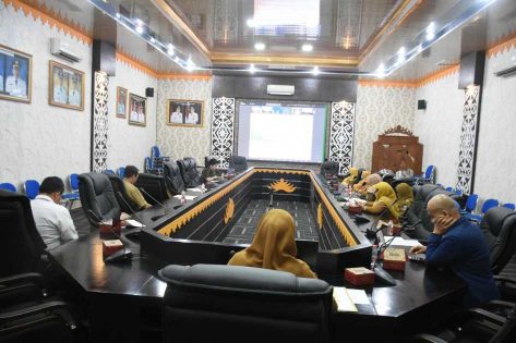 Tekan inflasi Pemkot Metro ikuti Rakor Pengendalian Inflasi Nasional