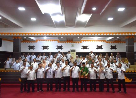 Sukseskan P4GN Pemkot Metro gandeng BNN lakukan tes urine bagi ASN