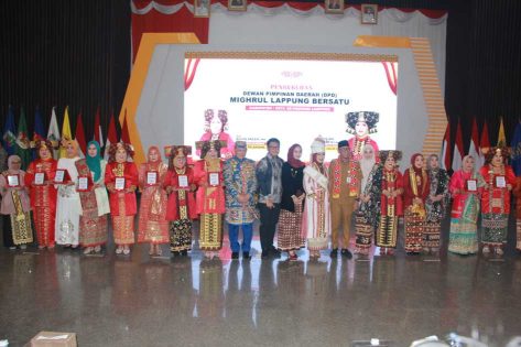 Lestarikan kearifan lokal, Gubernur Lampung Kukuhkan Pengurus Migrhul Lampung