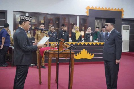 Wali Kota Metro Lantik Hendri Dunan jadi Inspektur diminta perkuat kepengawasan pemerintahan