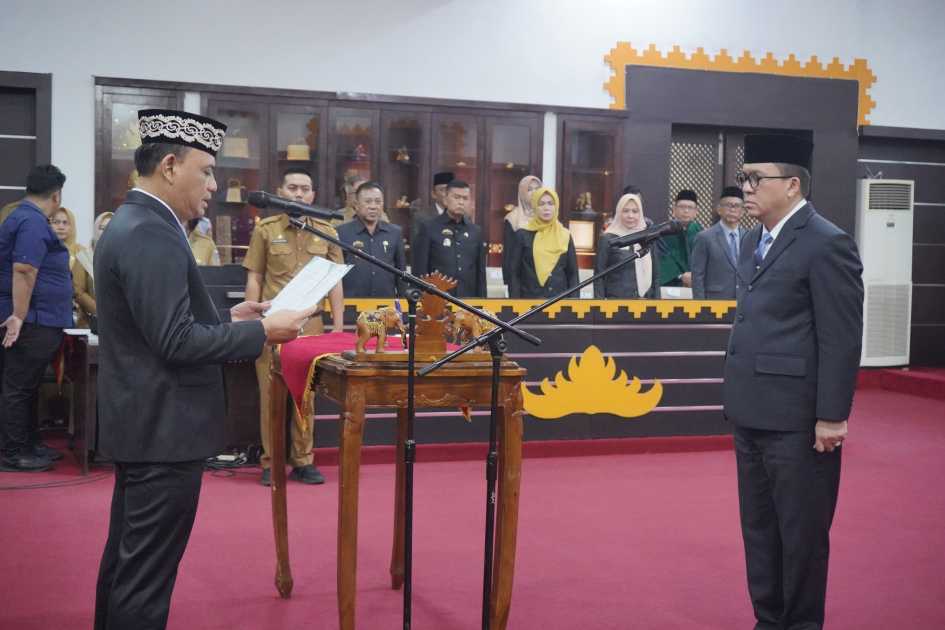 Wali Kota Metro Lantik Hendri Dunan jadi Inspektur diminta perkuat kepengawasan pemerintahan