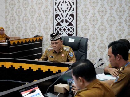 Pemerintah Kota Metro menggelar rapat persiapan PEKPPP dan penilaian maladministrasi penyelenggaraan pelayanan publik tahun 2025