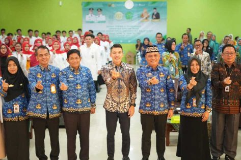 Bersama Kadafi, Wali Kota Metro terima Dokter Muda Universitas Malahayati