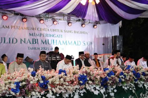Peringatan Maulid Nabi di Metro Utara momentum pererat ukhuwah islamiyah