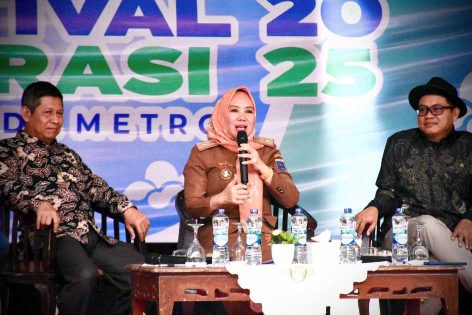 Asisten Apresiasi Festival Literasi Kota Metro tahun 2025