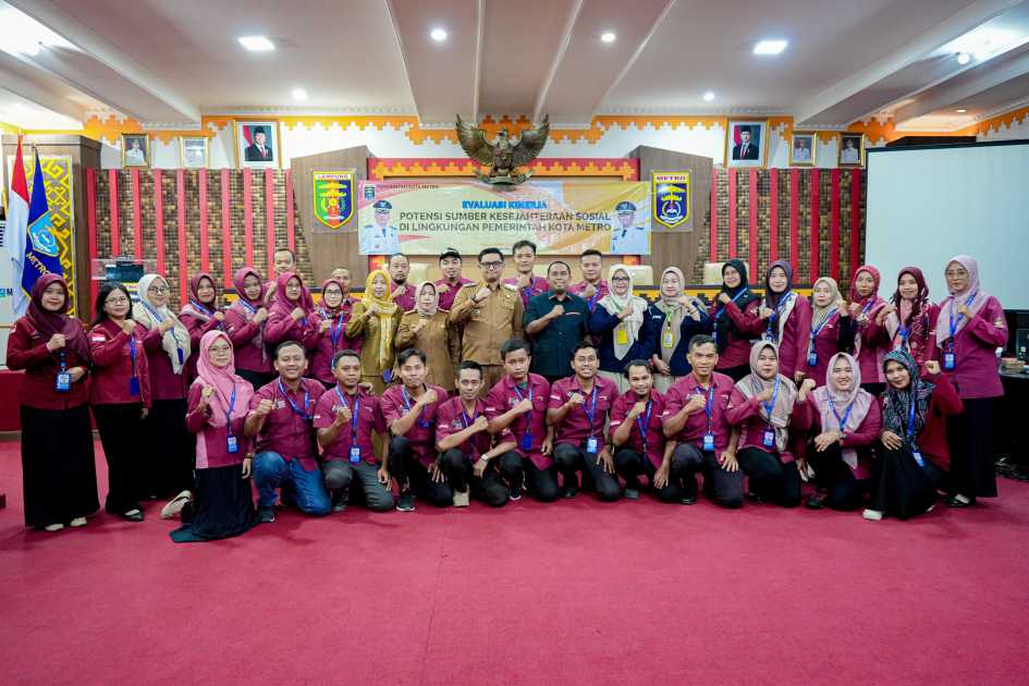 Evaluasi Kinerja PSKS Kota Metro: Wakil Wali Kota Metro Tekankan Peran Ujung Tombak Kesejahteraan Sosial