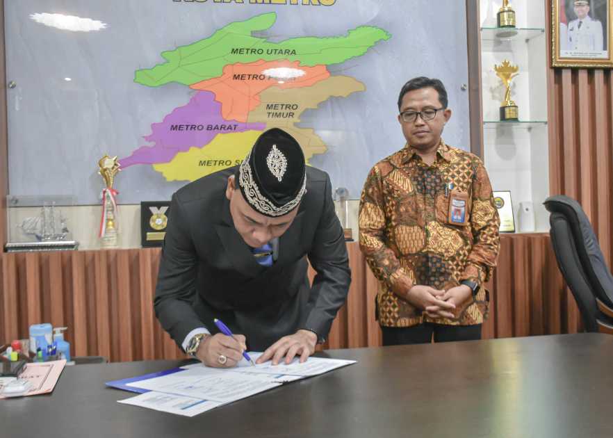 BPKP Lampung dan Pemkot Metro Perkuat Komitmen Pencegahan Korupsi Melalui Rencana Aksi Kolaboratif