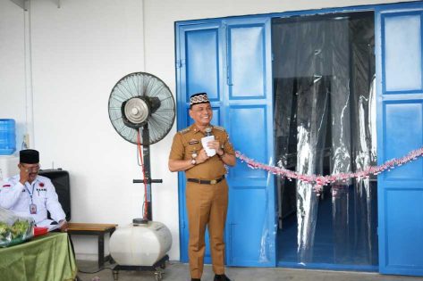 Wali Kota Metro resmikan Dapur MBG SPPG Tejosari 02