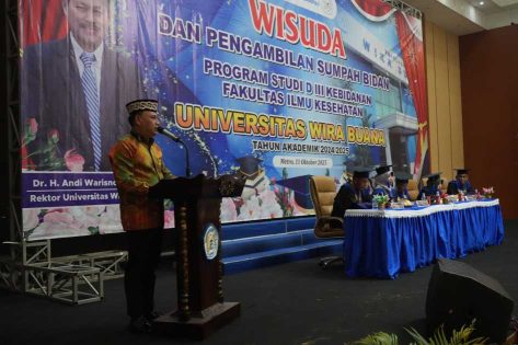 Wali Kota Metro apresiasi wisuda Tenaga Kesehatan Universitas Wira Buana Metro