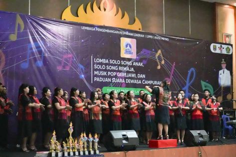 Wali Kota Metro Apresiasi Festival Musik Gerejawi, Dorong Kerukunan Antar Umat Beragama