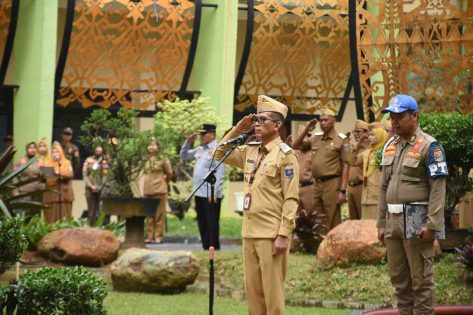 Pimpin Apel, Suwandi sampaikan informasi terkait seleksi terbuka JPT Pratama