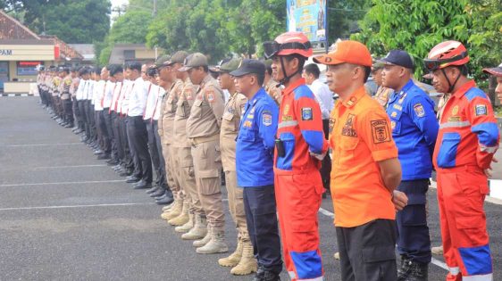 Polres Metro Gelar Apel Kesiapan Tanggap Darurat Bencana Hidrometeorologi