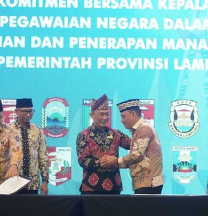 Perkuat sistem tatakelola kepegawaian, Wali Kota Metro dukung Program BKN RI