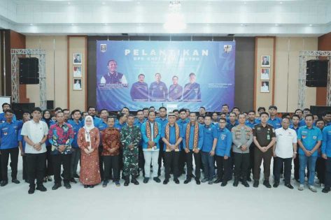 KNPI Metro periode 2025-2028 dilantik, ini pesan Wali Kota kepada pemuda…