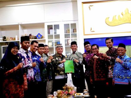 Wali Kota Metro terima audiensi PDM Muhammadiyah Metro, ini dua agenda besarnya…