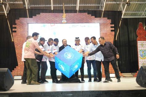 Wali Kota Metro hadiri peresmian Taman Banjuran Budayo Jambi sebagai upaya pelestarian Cagar Budaya