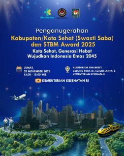 Metro kembali raih Penghargaan Swasti Saba Padapa, penghargaan dalam pengelolaan sanitasi penduduk