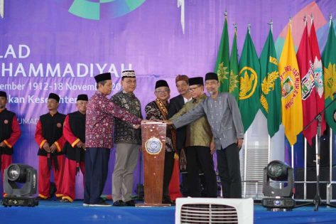 Milad Muhammadiyah ke-133 ini pesan Wali Kota Metro, H. Bambang