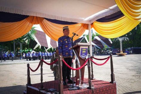 Wali Kota Metro Pimpin Upacara HUT KORPRI ke-54, Tekankan Penguatan Integritas dan Transformasi ASN