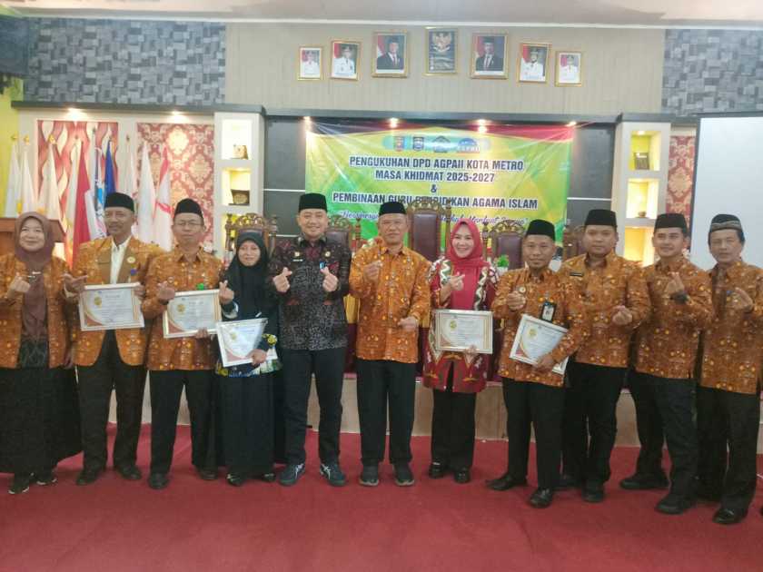 Pemkot Metro apresiasi terbentuknya AGPAII, harapkan lahirkan guru yang berintegritas