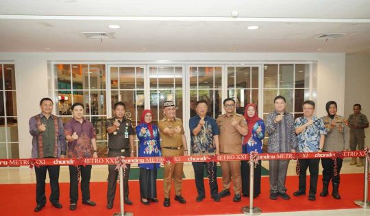 Resmikan bioskop, Wali Kota Metro ajak masyarakat menonton film yang mengedukasi