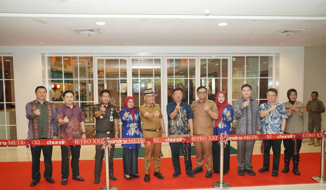 Resmikan bioskop, Wali Kota Metro ajak masyarakat menonton film yang mengedukasi